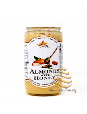 Almonds with Honey 1 LB