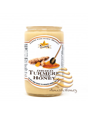 Dried Turmeric with Honey 1 LB