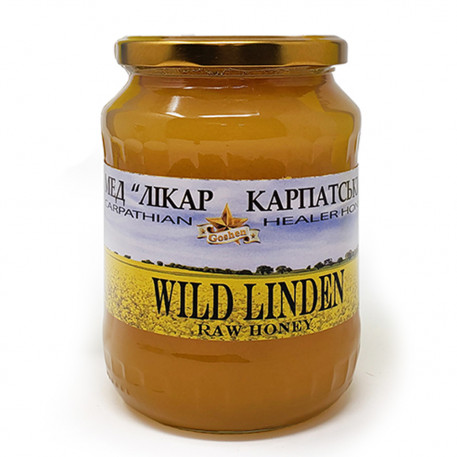 Carpathian Wild Linden Honey 2lb