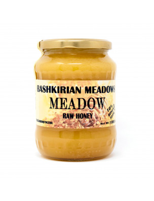 Bashkirian Meadows Meadow Raw Honey 2lb