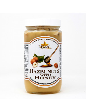 Hazelnuts with Honey 1 LB