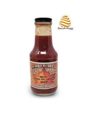 Maple BBQ Sauce Spicy 13 oz