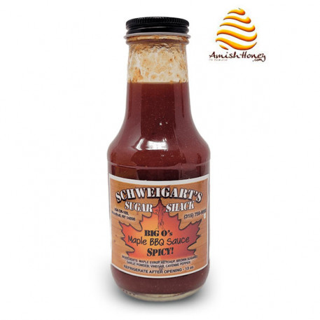 Maple BBQ Sauce Spicy 13 oz