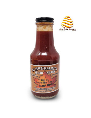 Maple BBQ Sauce Extra Hot 13 oz
