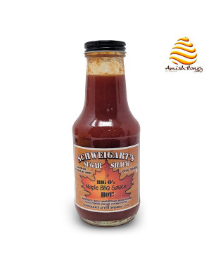 Maple BBQ Sauce Hot 13 oz