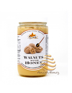 Walnuts with Honey 1 LB