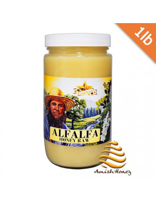 Alfalfa Honey Raw 1 lb