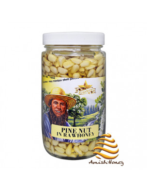 Pine Nuts in Raw Honey 1lb